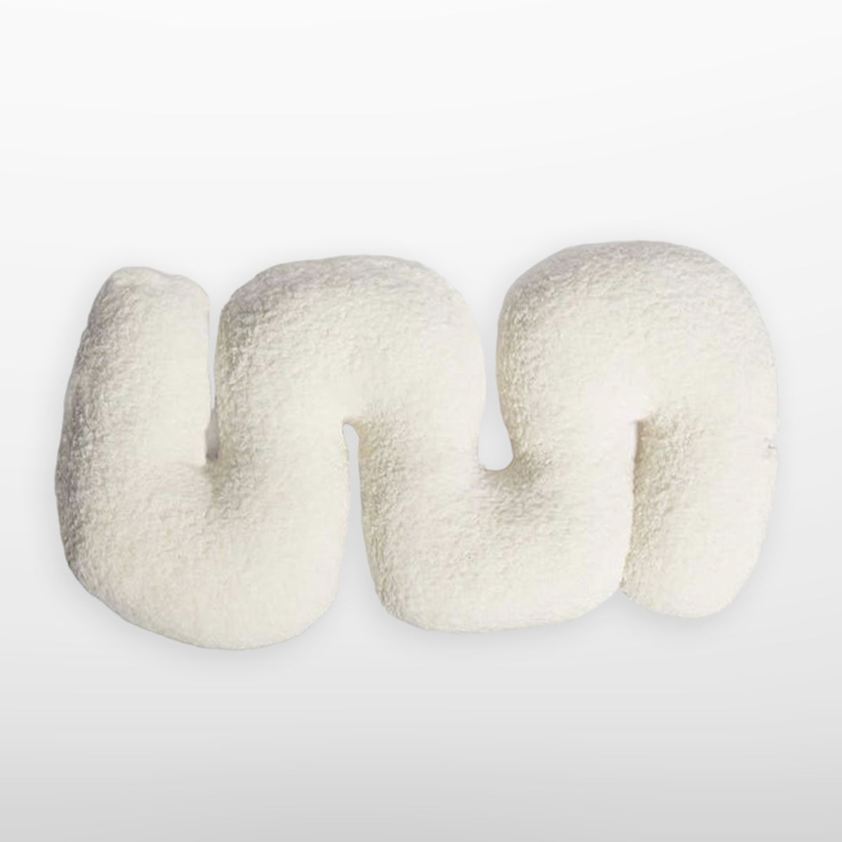 Ziggy Fluff – Wit Synthetisch Bontkussen