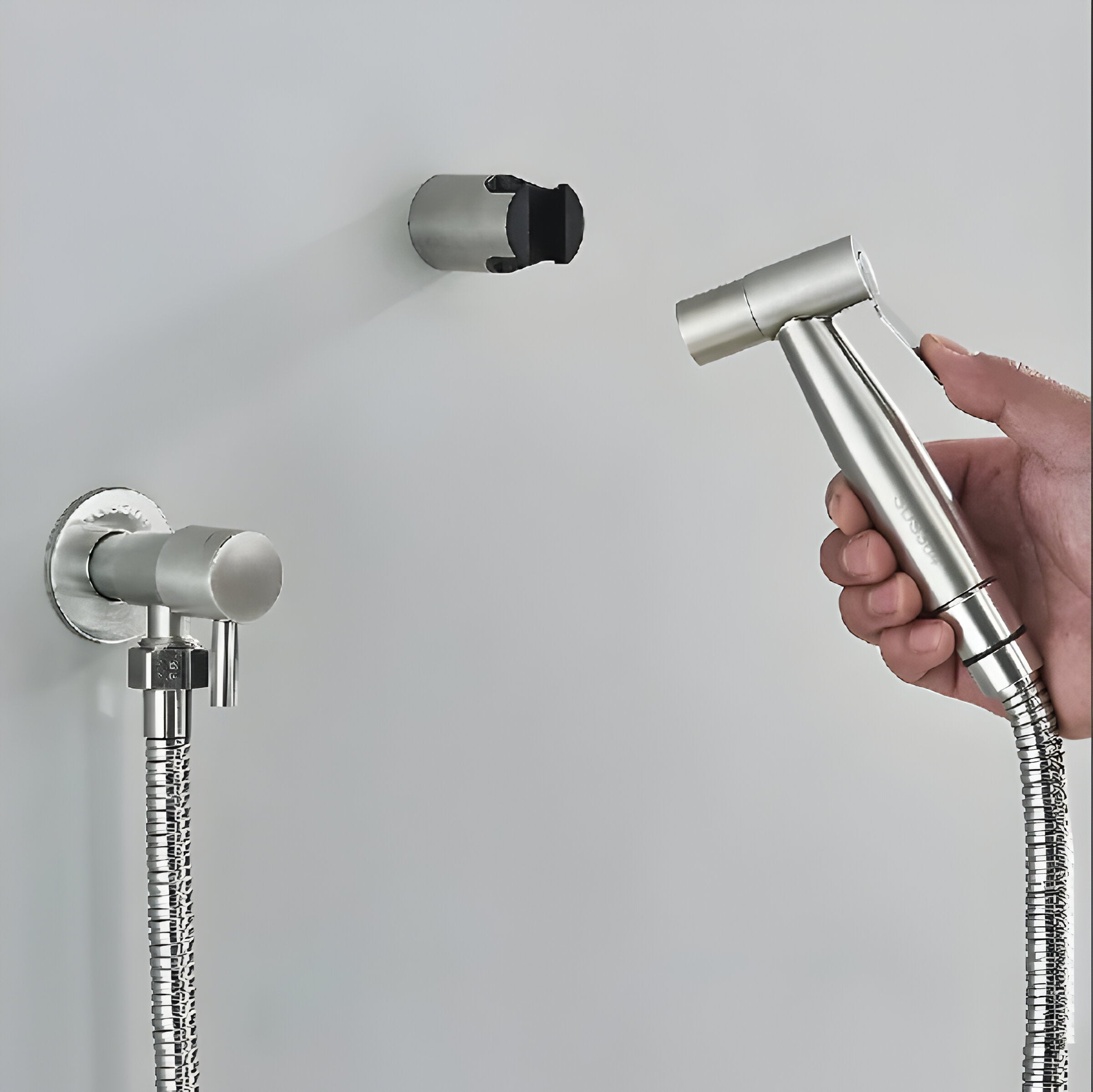AquaPure Spray Set – Premium RVS Bidet Douche voor Hygiëne & Comfort