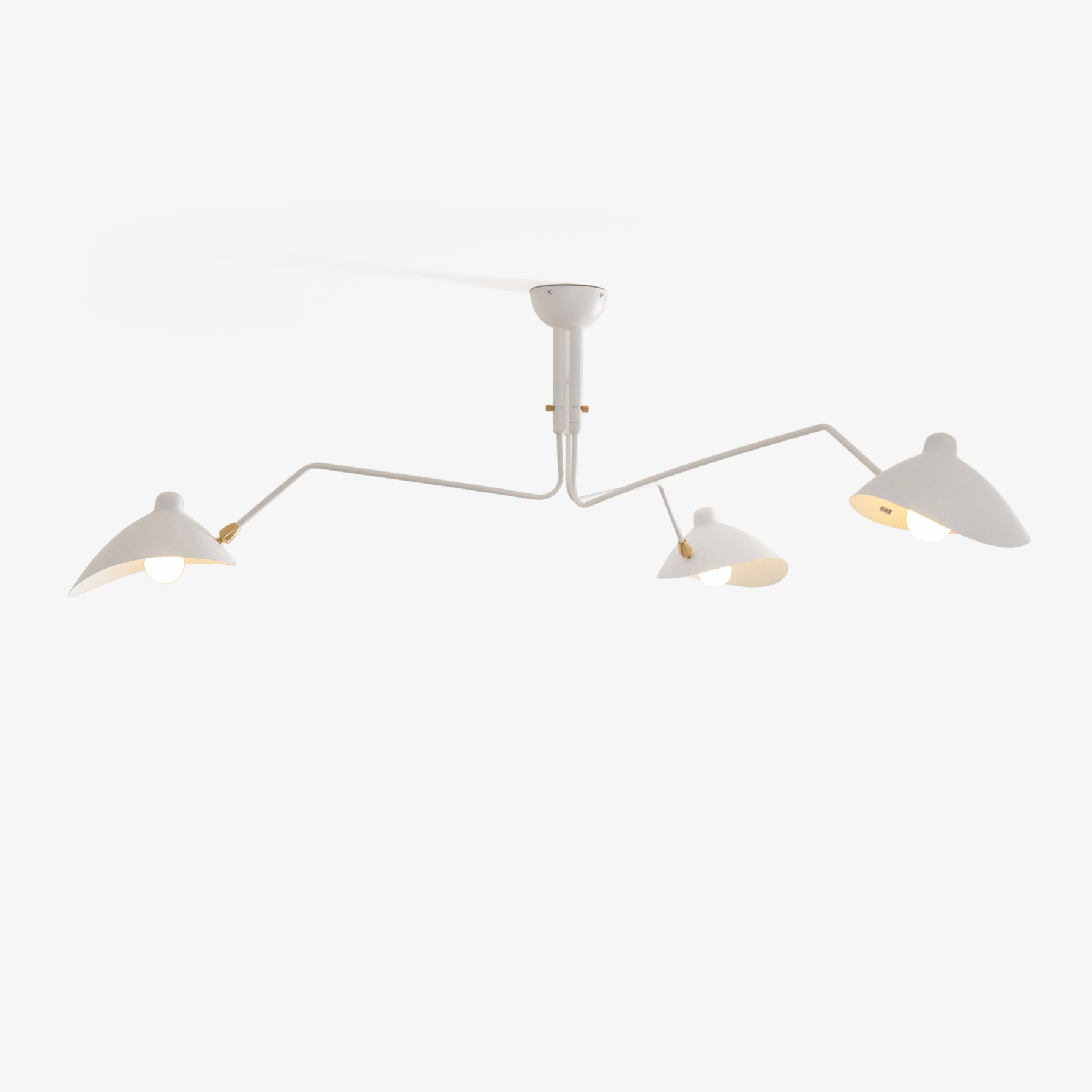 Hanglamp van metaal, aluminium en messing – Bonq