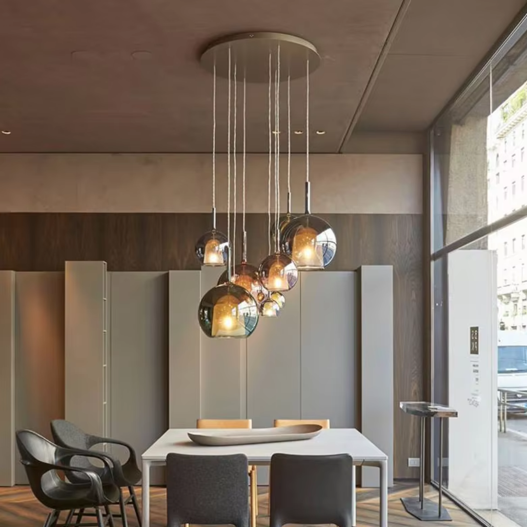 Glazia Orb Hanglamp – Minimalistisch Glasdesign met LED