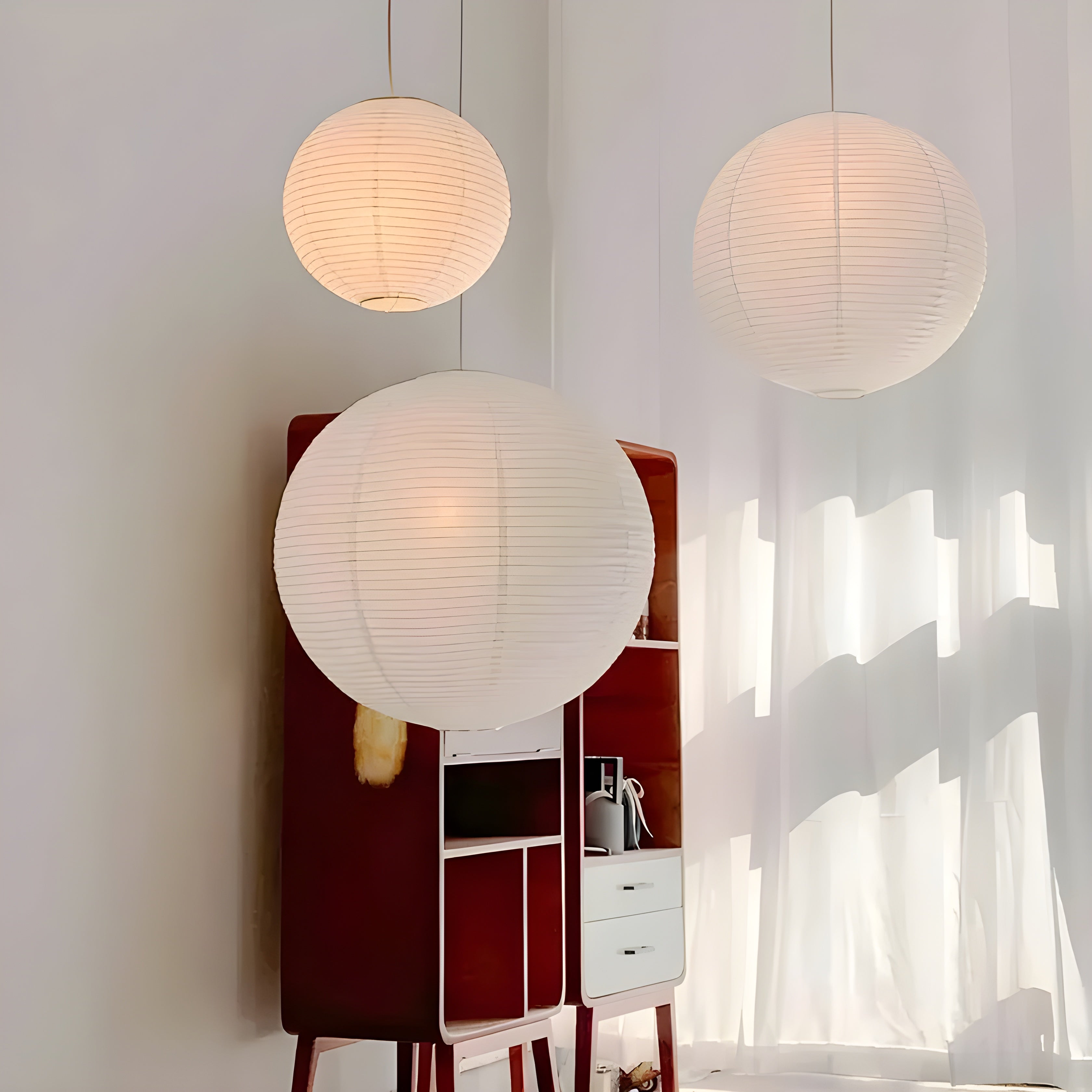 ShiroKami Hanglamp – Japanse Rijstpapier Elegantie