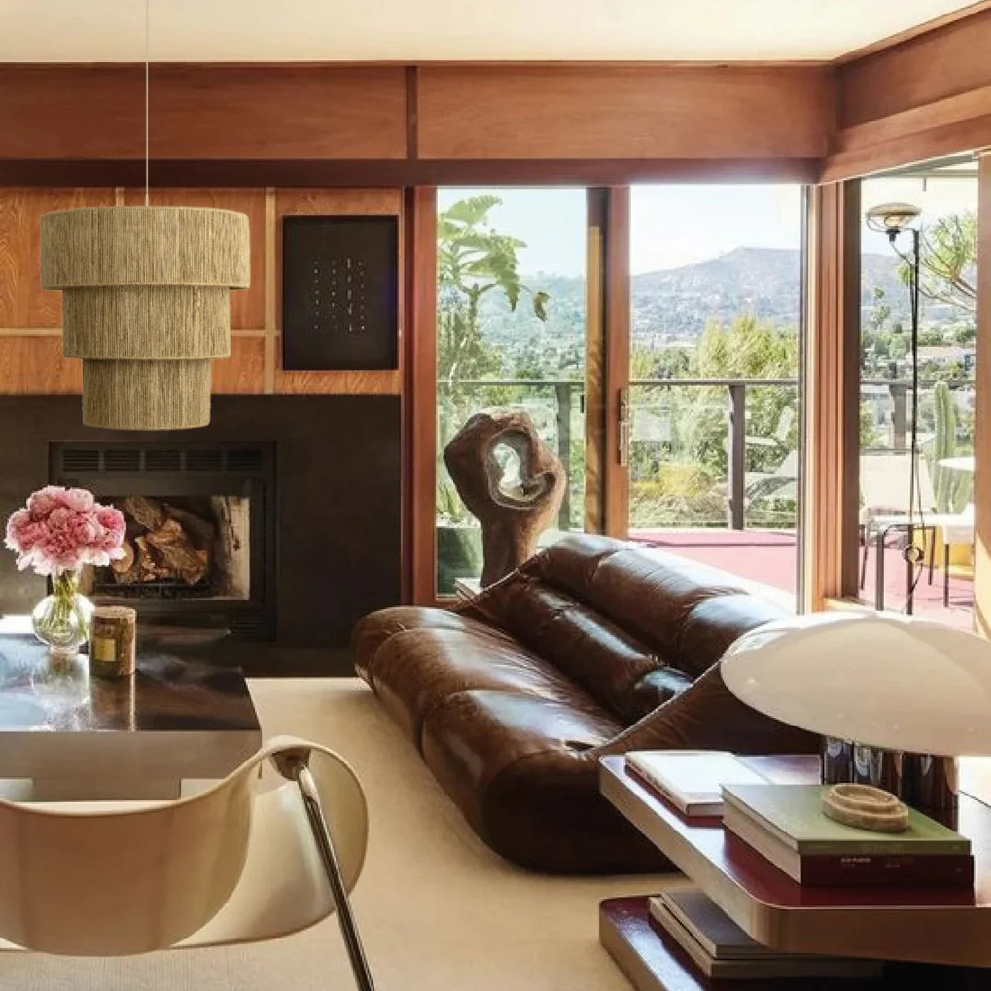 ElysiaJute – Handgemaakte Jute Hanglamp