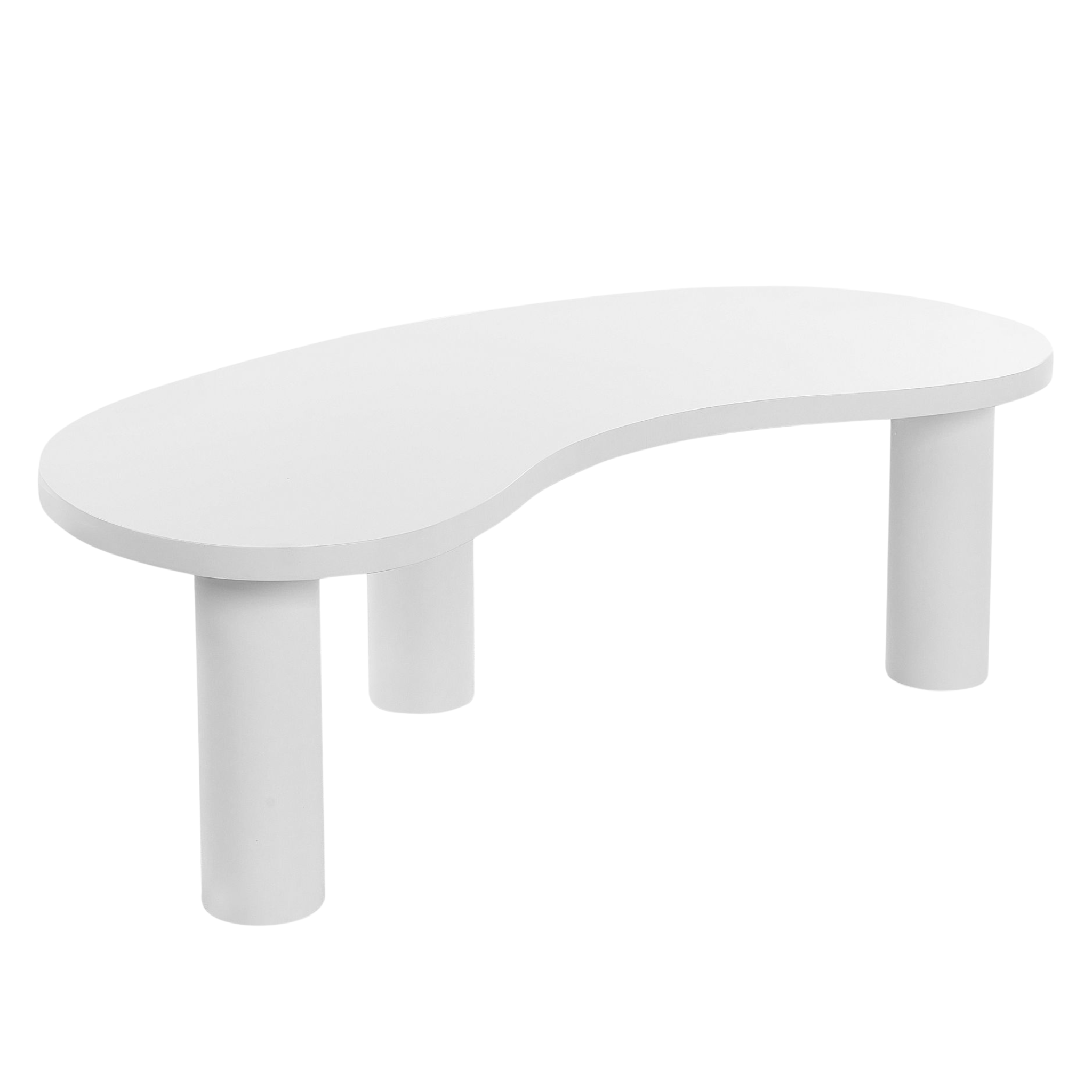 Olivara™ Organische Salontafel – Moderne Elegantie in Wit