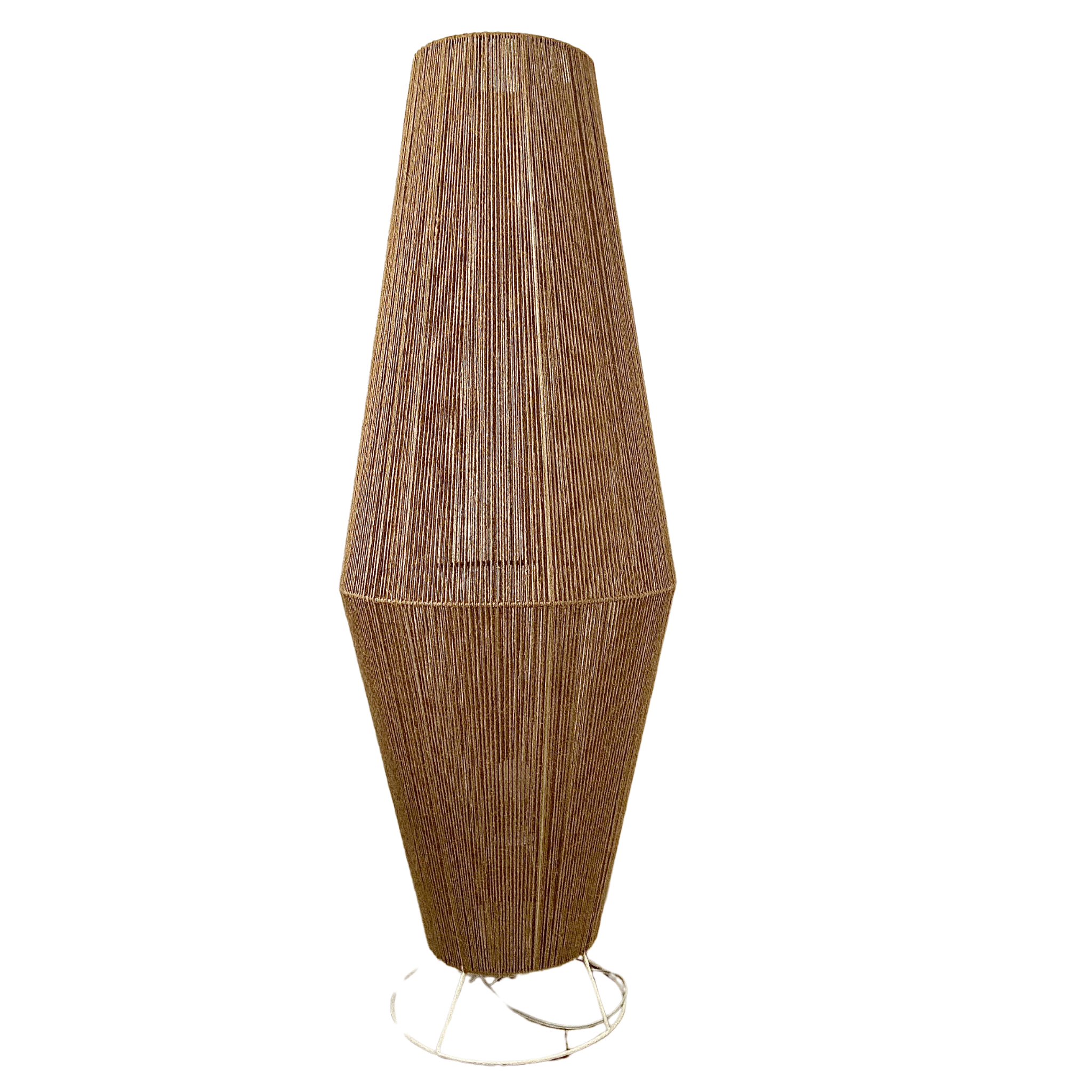 JutaLoom Vloerlamp – Handgemaakt van Natuurlijk Jute