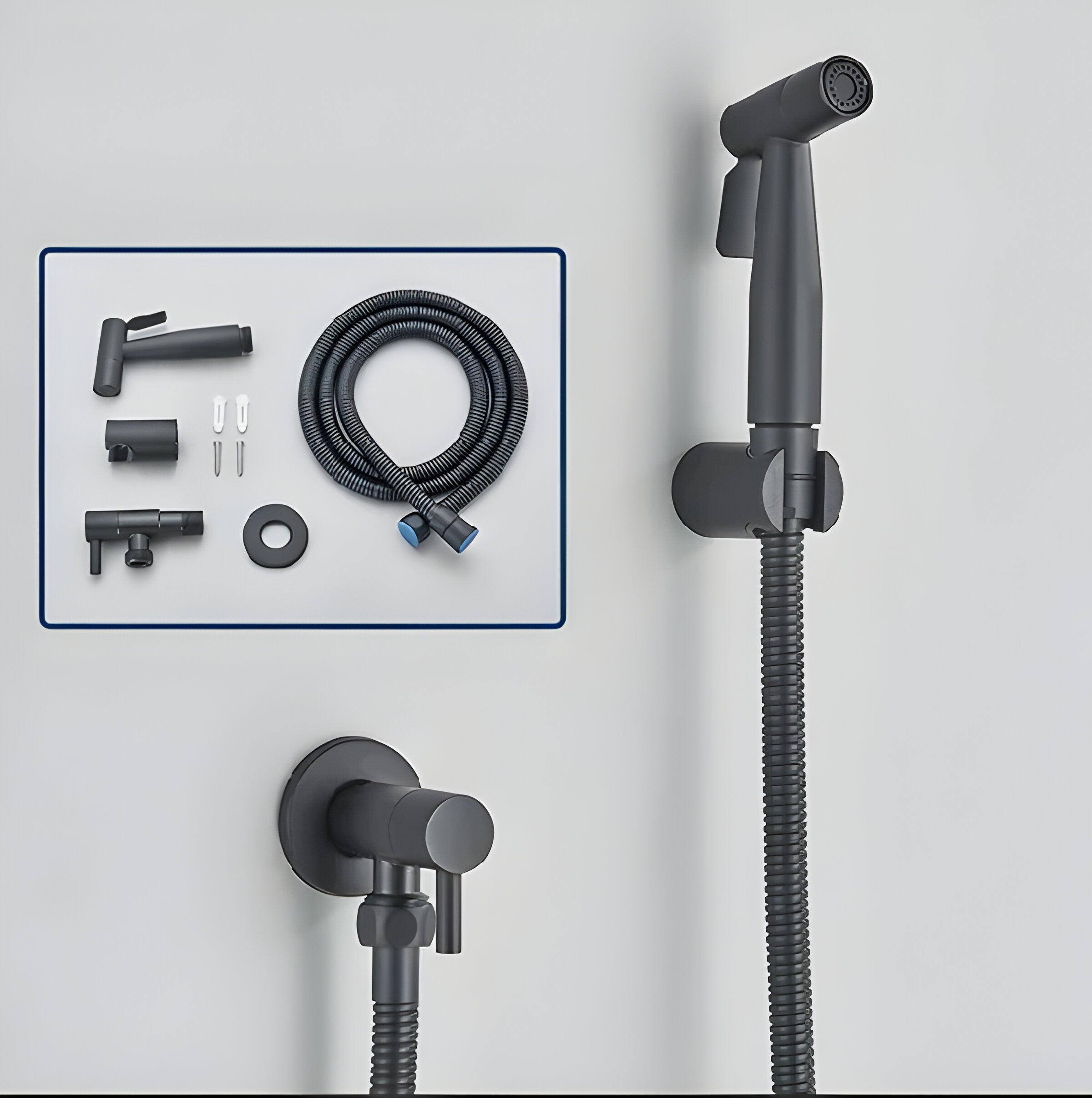 AquaPure Spray Set – Premium RVS Bidet Douche voor Hygiëne & Comfort