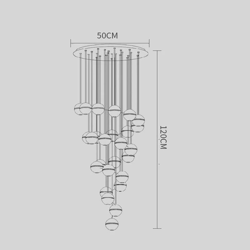 Seralyn – Moderne Kristallen Raindrop Kroonluchter
