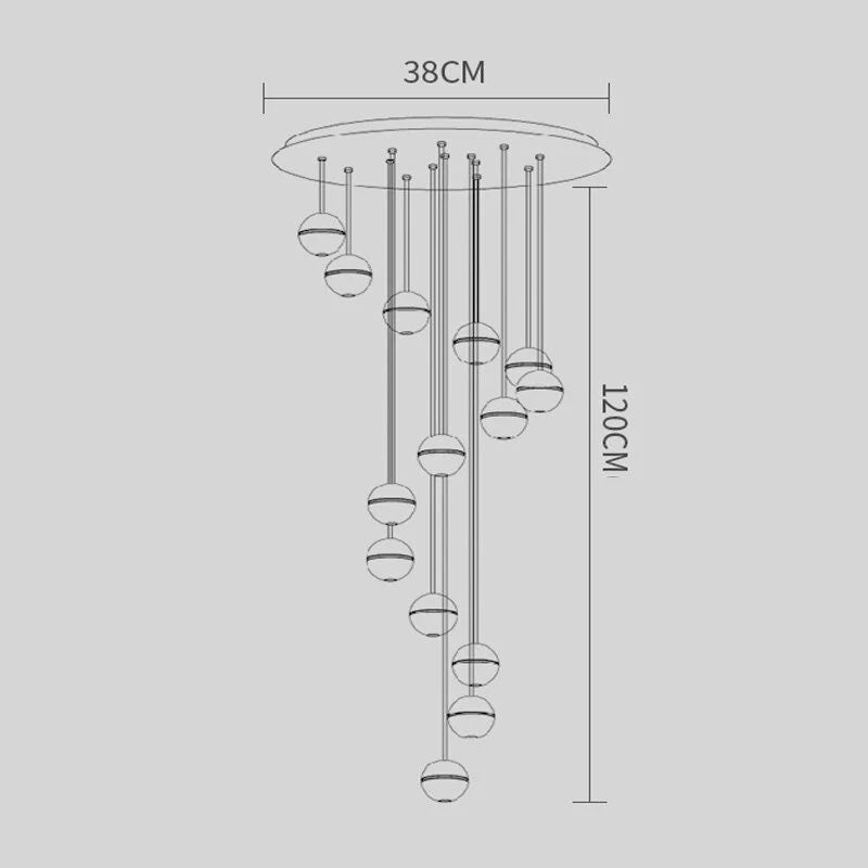 Seralyn – Moderne Kristallen Raindrop Kroonluchter