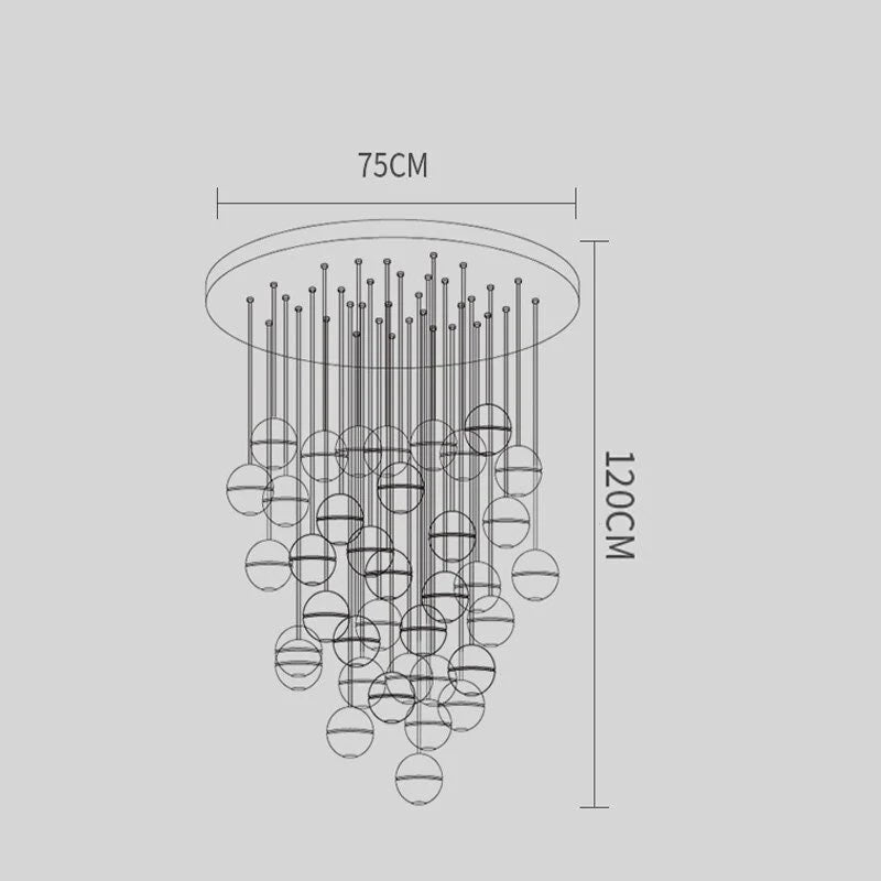 Seralyn – Moderne Kristallen Raindrop Kroonluchter