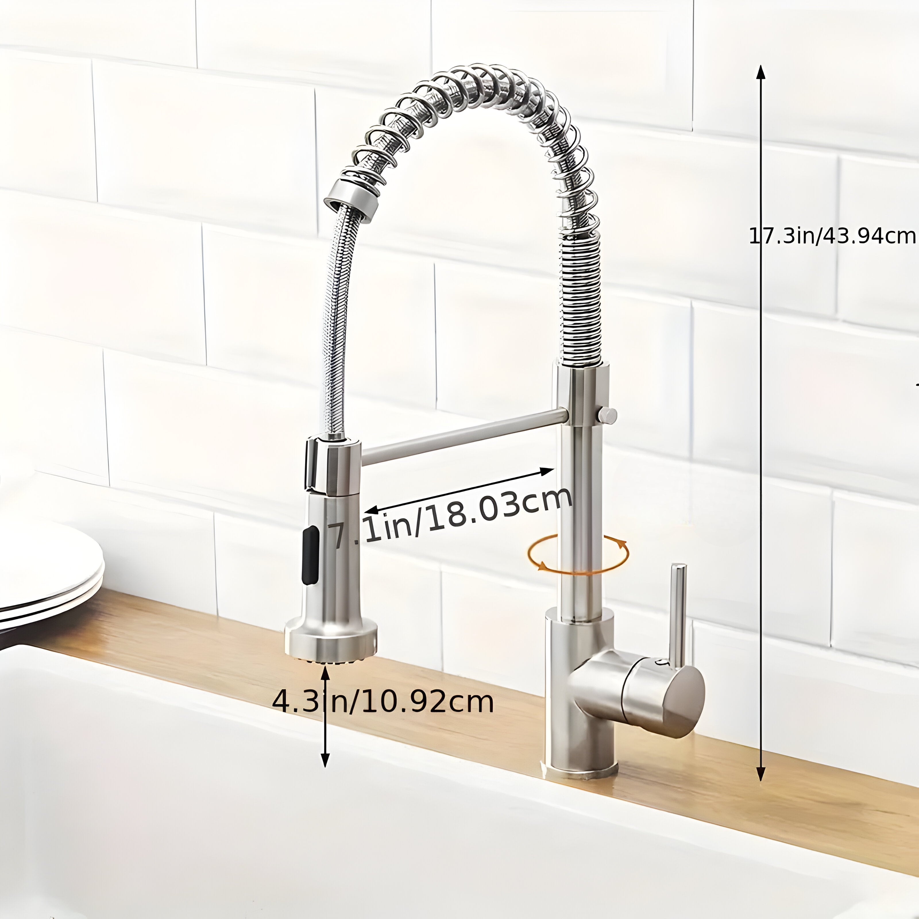 Aqua Nova Keukenmengkraan – Modern Design met Uittrekbare Sproeikop