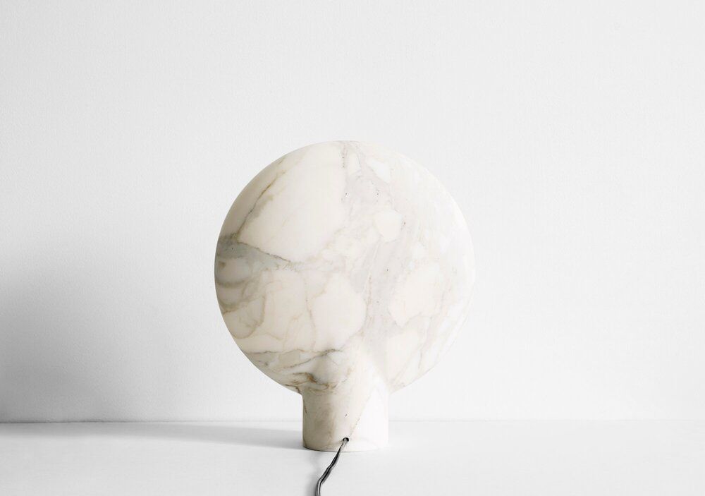 Marbella – Tafellamp van Massief Calacatta Marmer