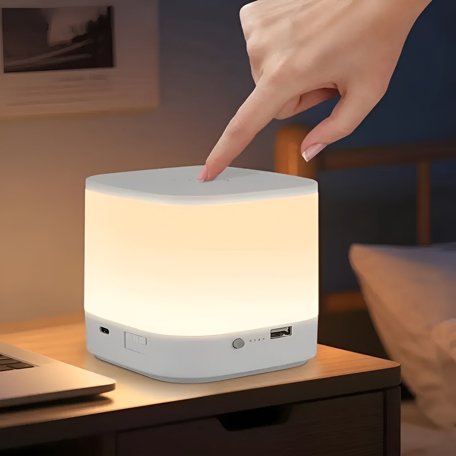 AuriDim – LED Tafellamp met Touch-Dimmer