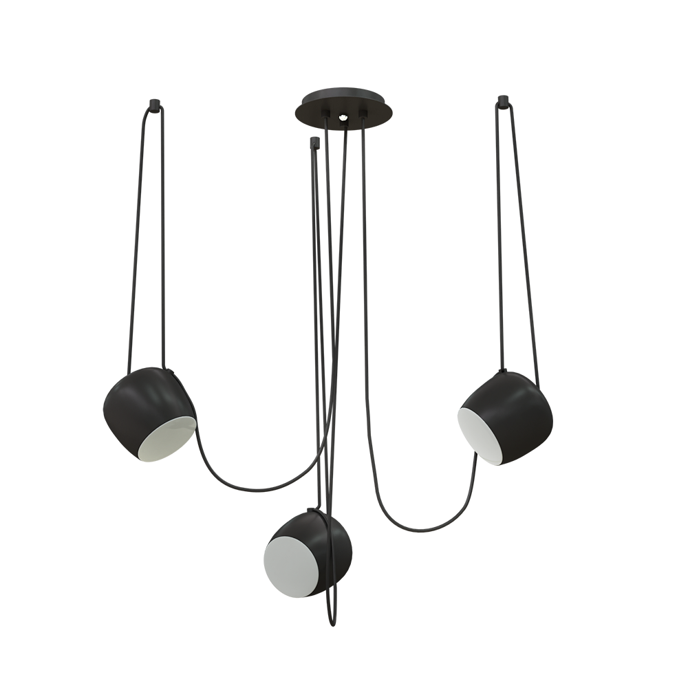 hanglamp van aluminium en acryl – Bonq