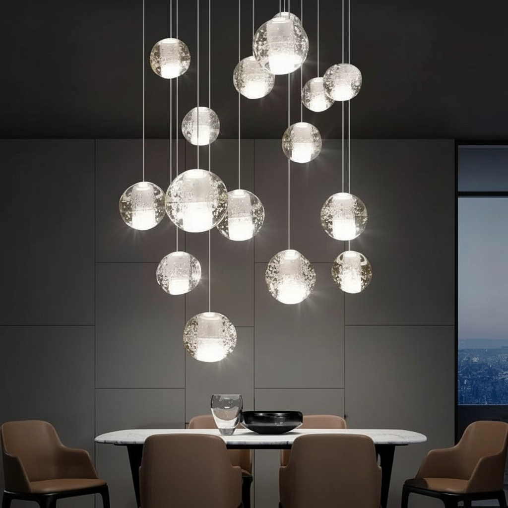 Seralyn – Moderne Kristallen Raindrop Kroonluchter