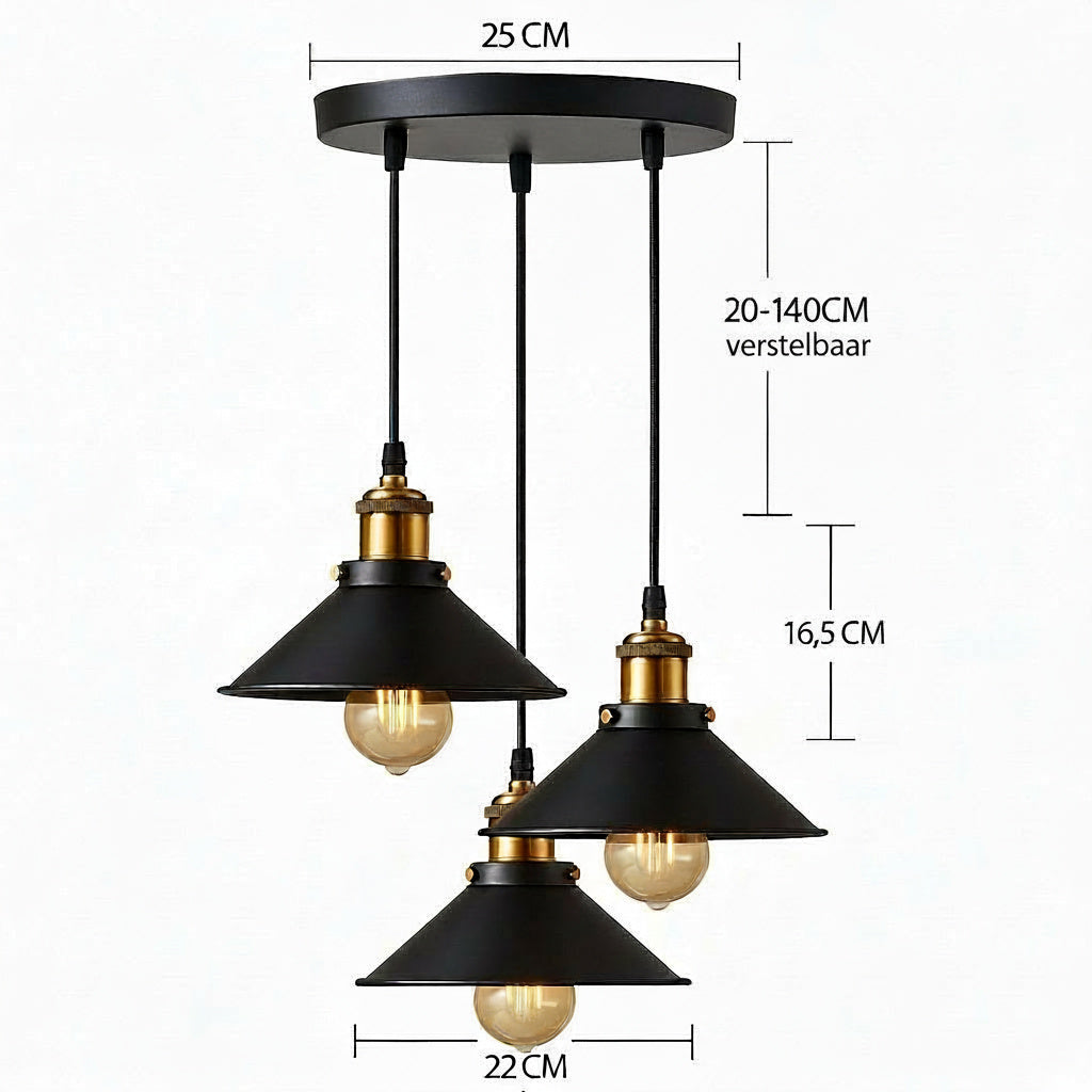 Klassieke Scandinavische Hanglamp met Karakter