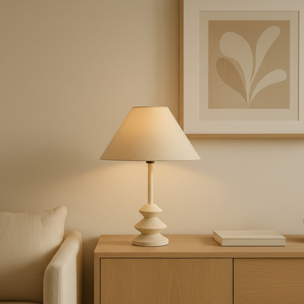 Amberia Sculpt Tafellamp – Warm Design voor Elk Interieur