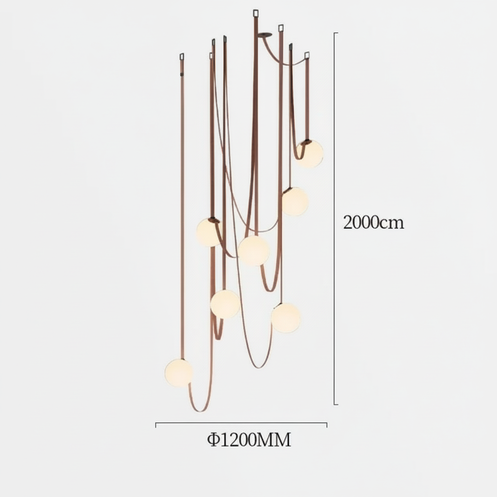 Hanglamp - Italiaanse Leder design