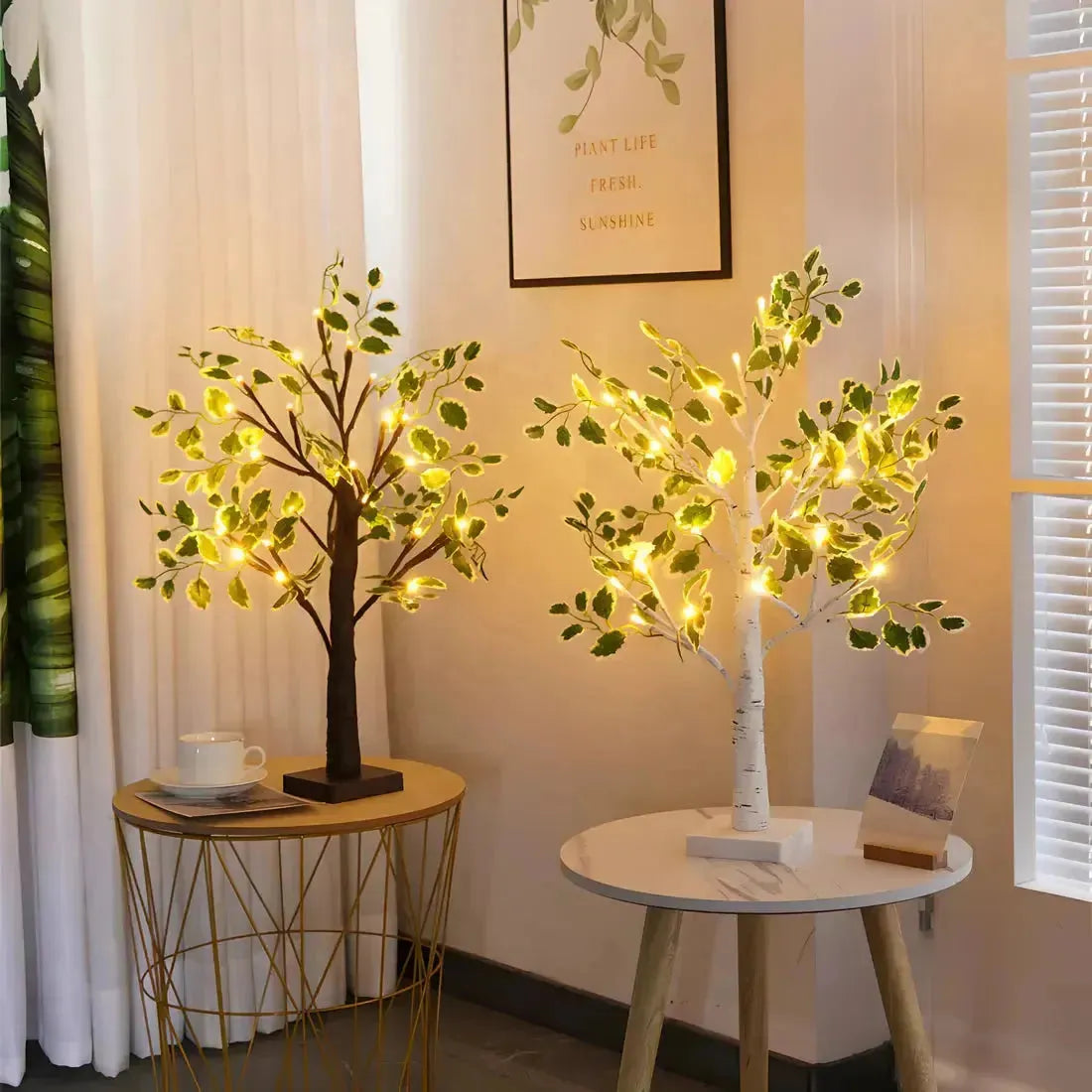 BloomAura – LED Tafellamp in Boomdesign