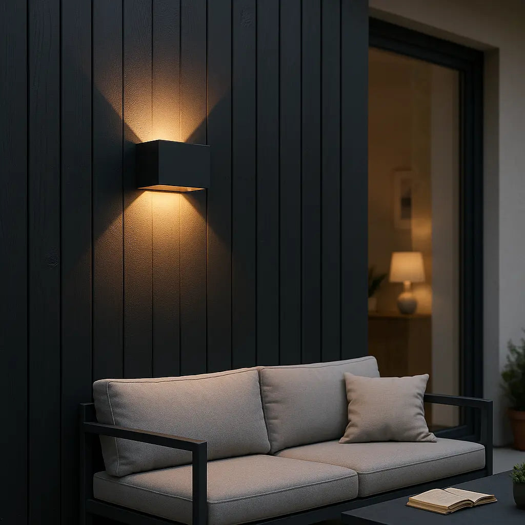 Jorvik – Buitenlamp met Sensor en Krachtige Lichtspreiding