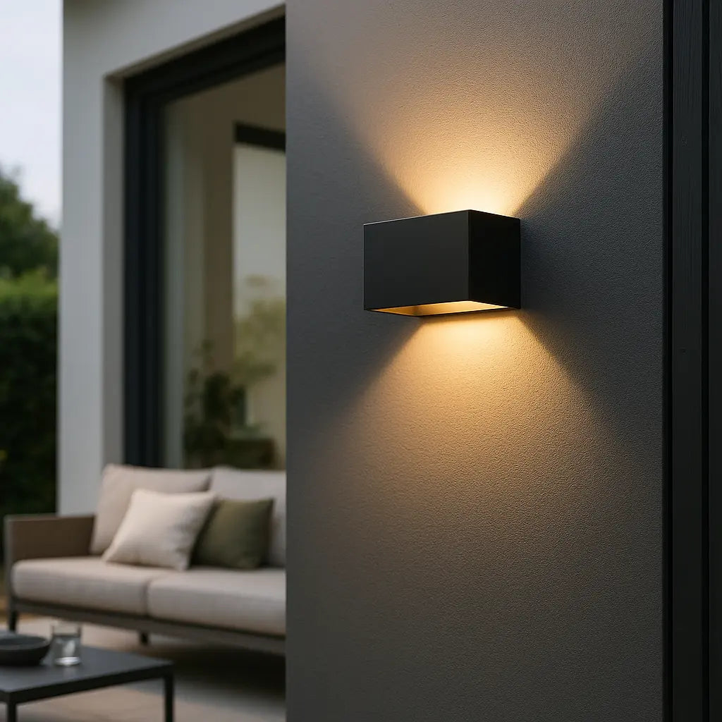 Jorvik – Buitenlamp met Sensor en Krachtige Lichtspreiding