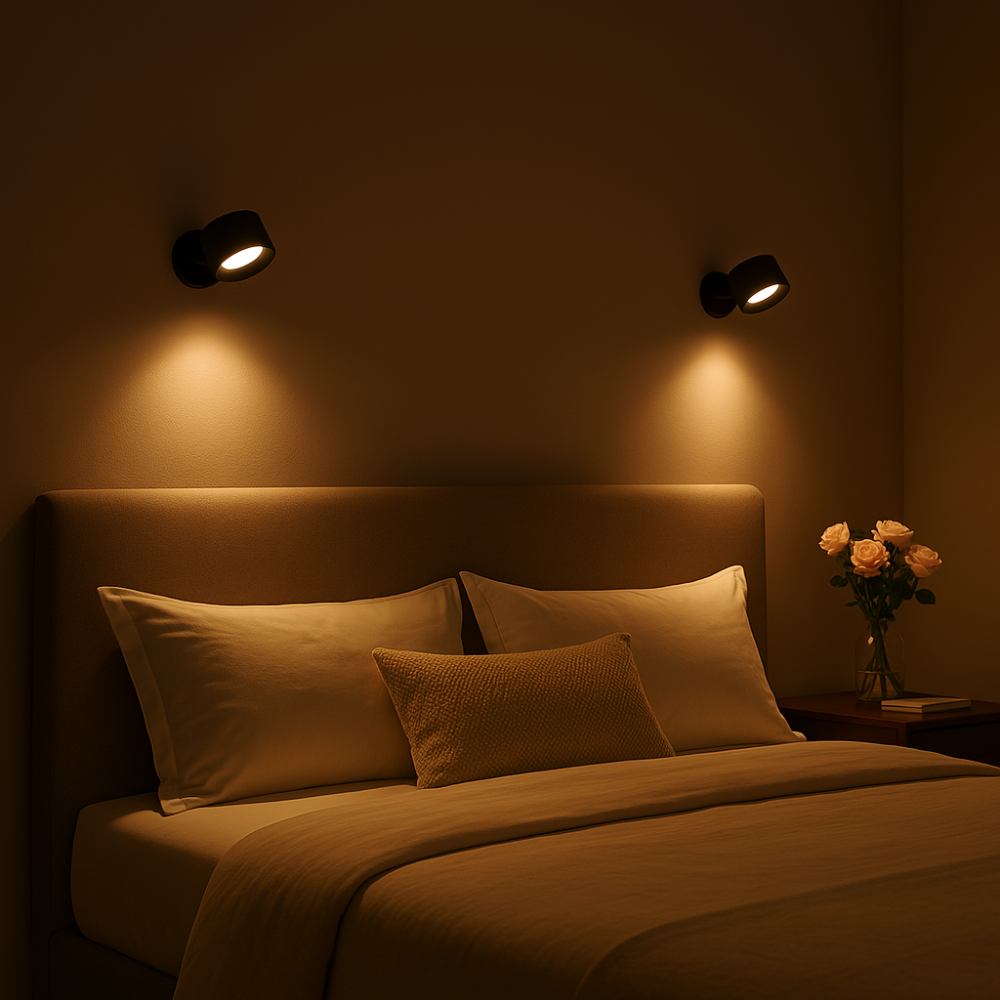 Minimalistische muurlamp
