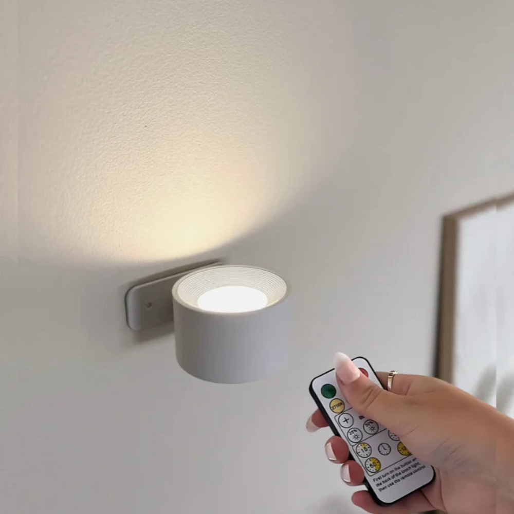 Minimalistische muurlamp