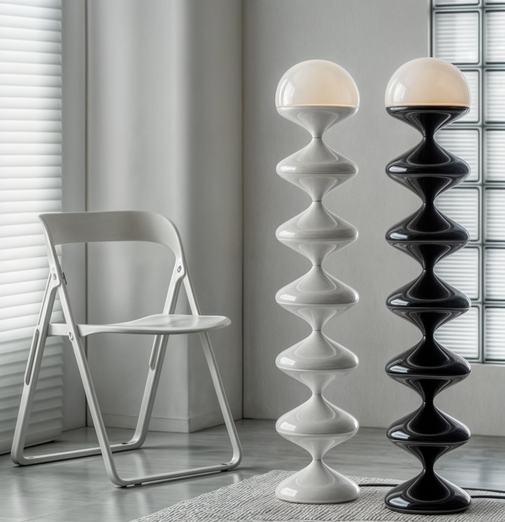 Oria Lamp – Geometrische Totemlamp
