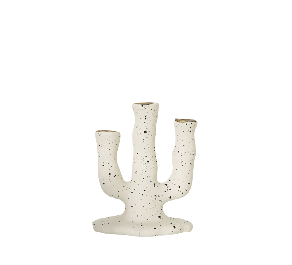 FloriaCeram – Organische Keramische Kandelaar