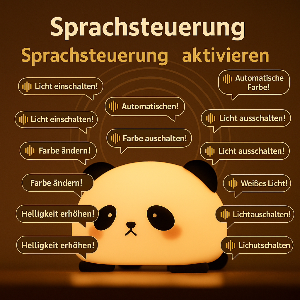 Panda nachtlampje