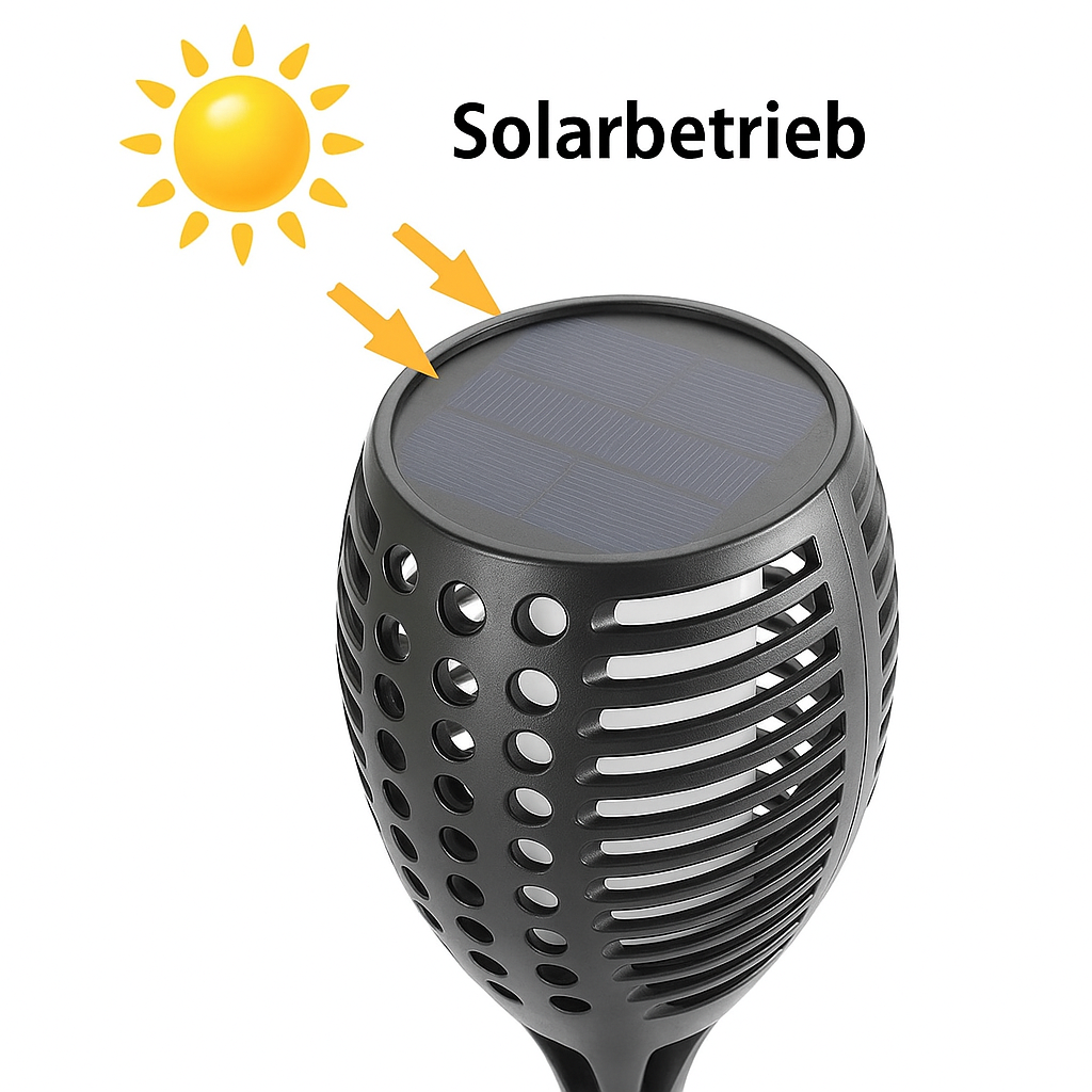 Dansende Zonnevlam Buitenlamp