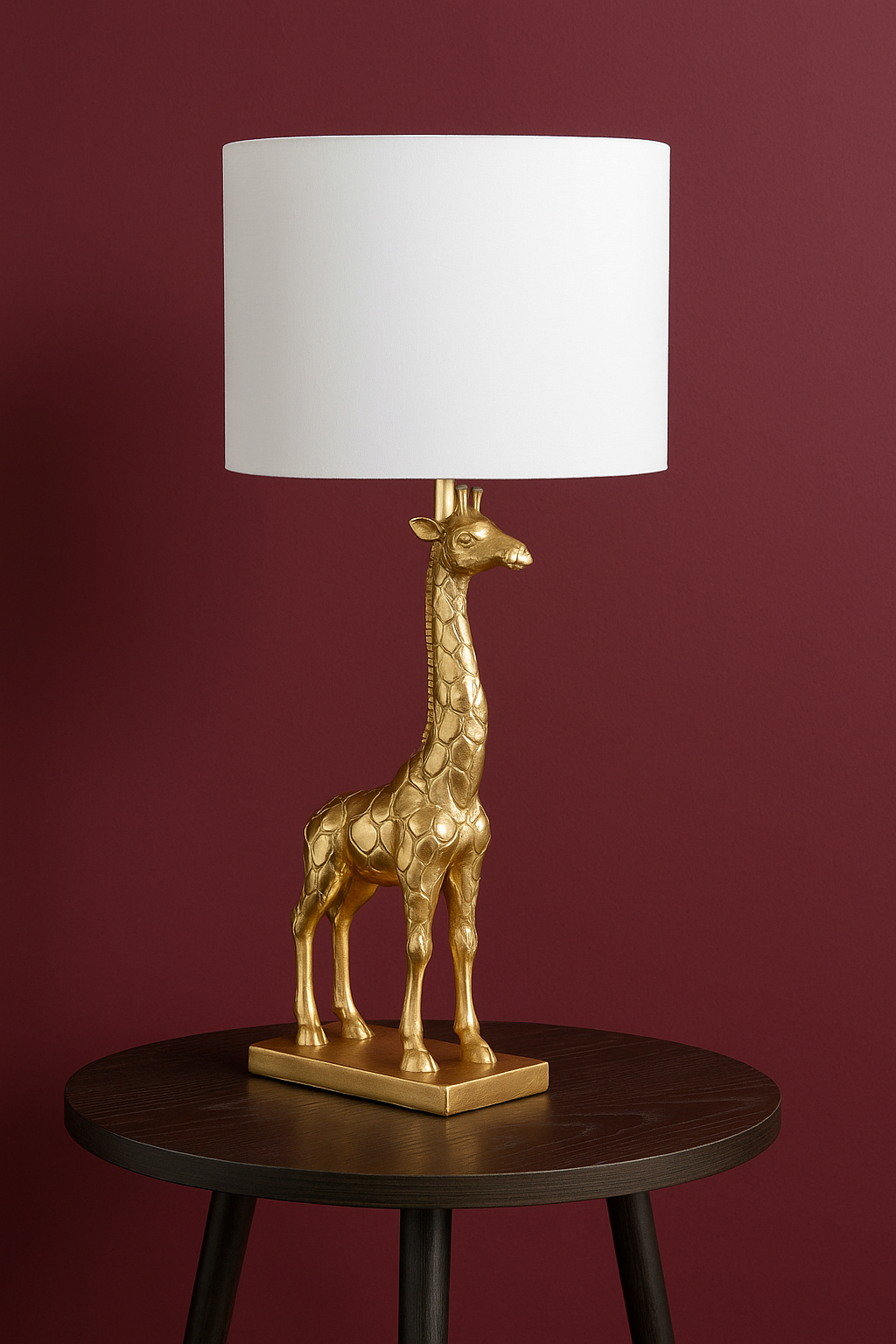 GiraLuxe – Gouden Giraffe Tafellamp