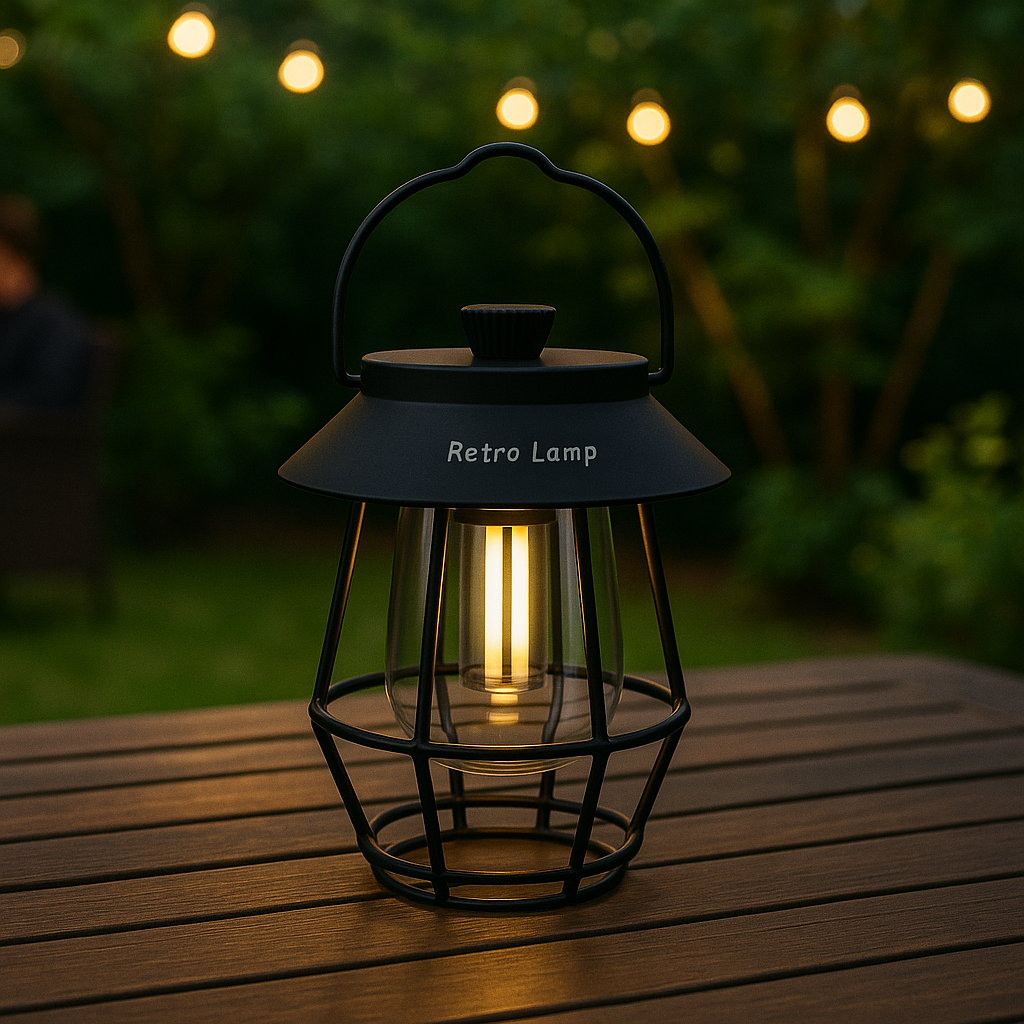 Campiora™ Retro-charme ontmoet moderne buitenverlichting