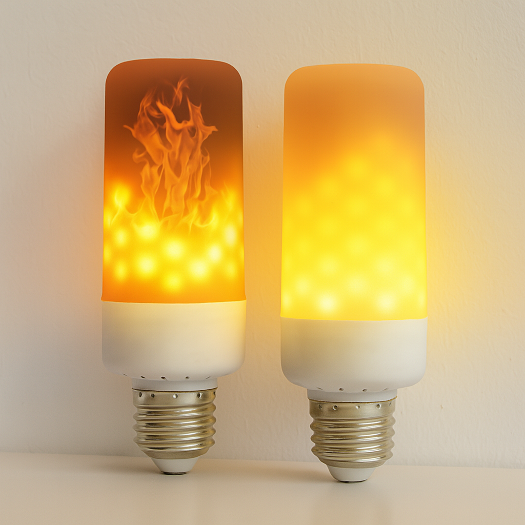 LED-Lamp met vlameffect