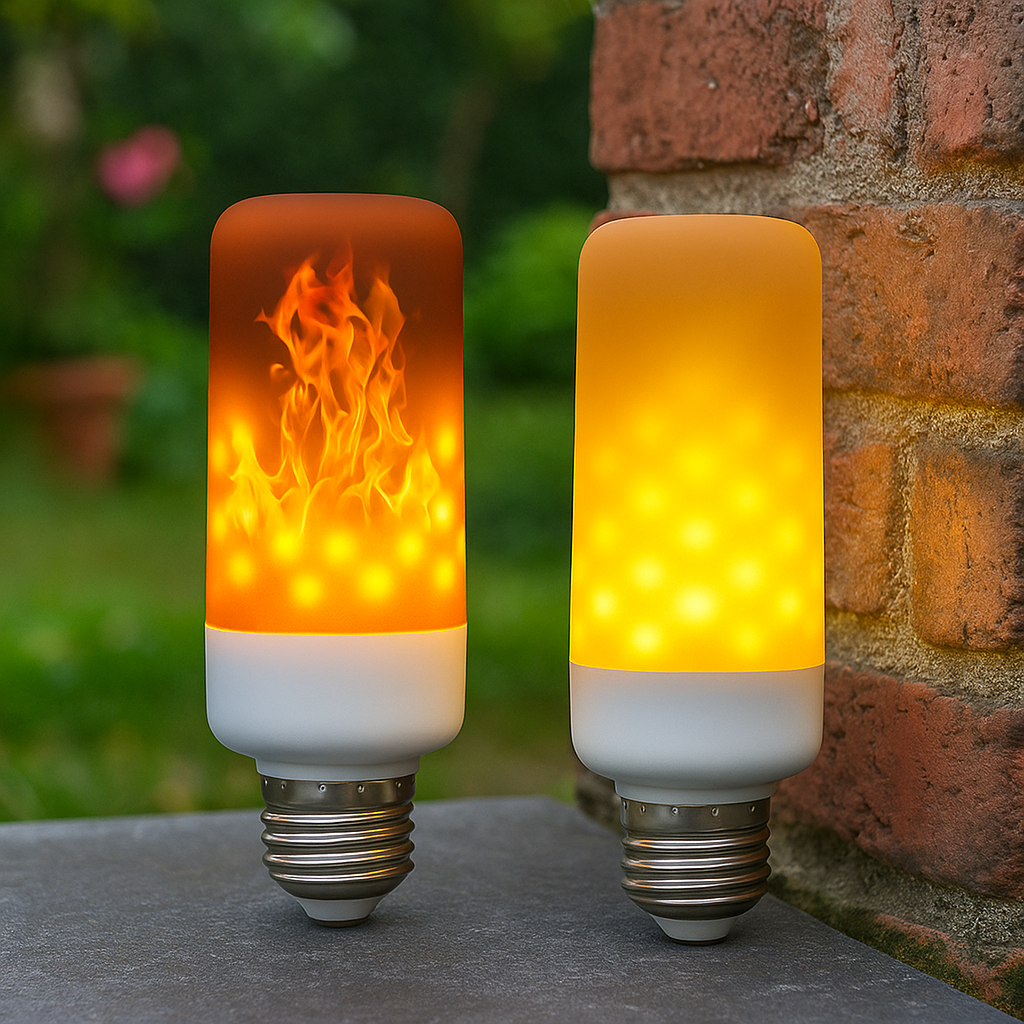 LED-Lamp met vlameffect