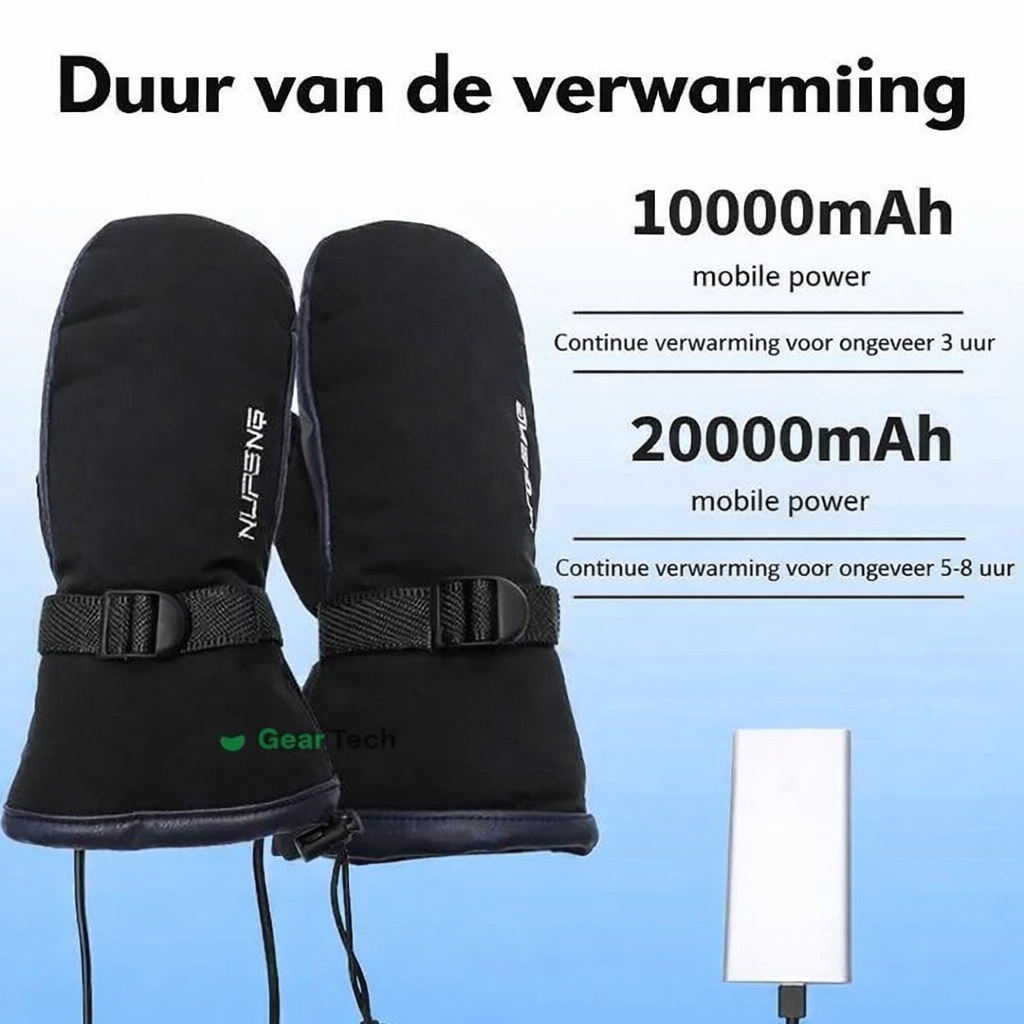 Frostenyx verwarmde handschoenen