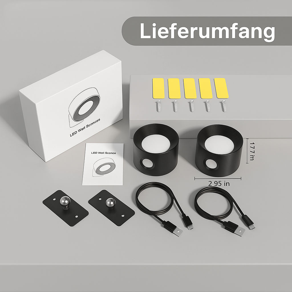 Minimalistische muurlamp