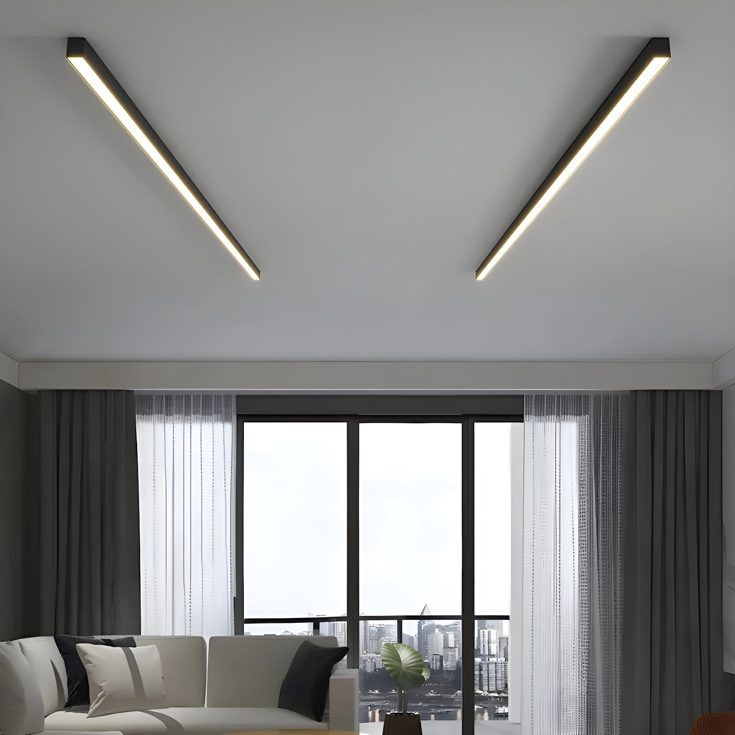Aeroglow Slim LED Plafondlamp – Minimalistisch & Krachtig Licht