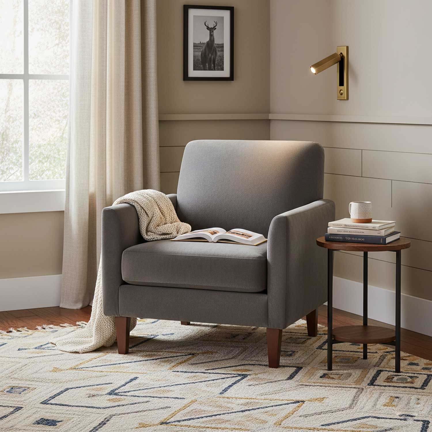 Noreva opklapbare LED wandlamp