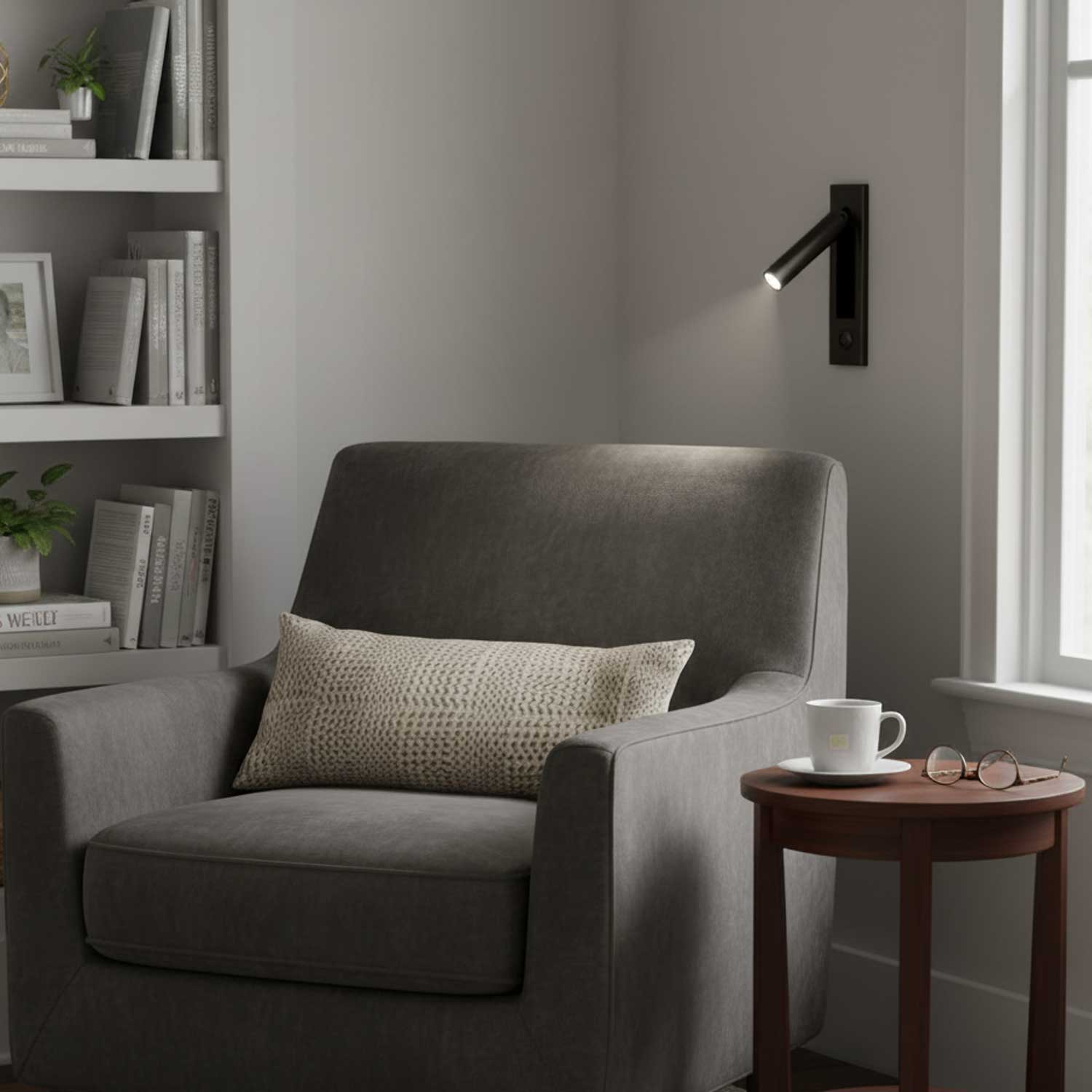 Noreva opklapbare LED wandlamp