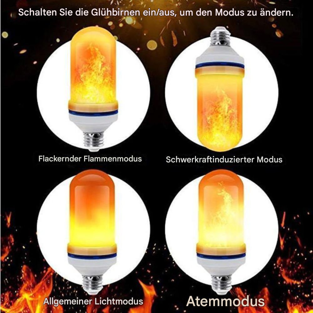 LED-Lamp met vlameffect