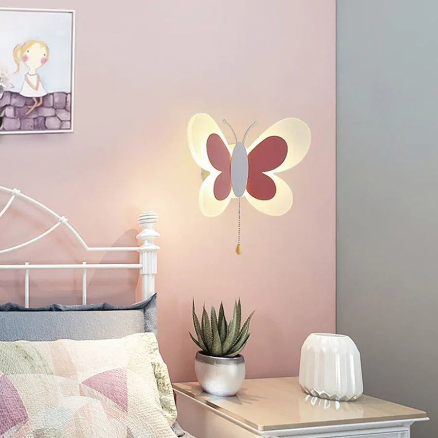 GlowFly – LED Wandlamp met Vlinderdesign