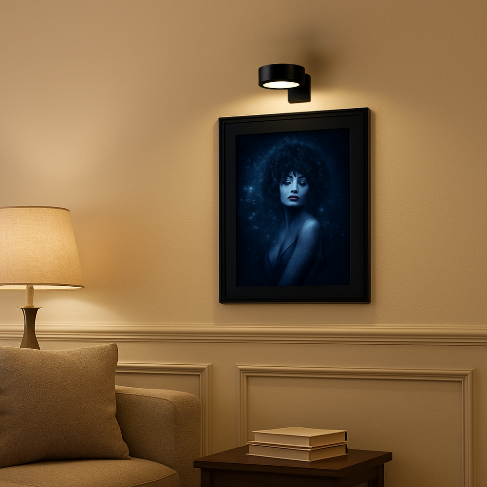 Magnetisch muurlamp voor kunst en design
