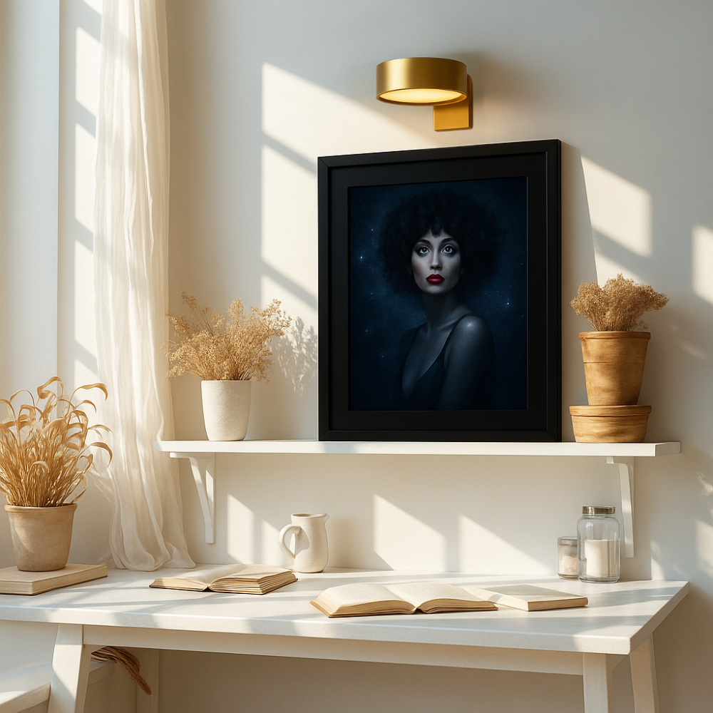 Magnetisch muurlamp voor kunst en design