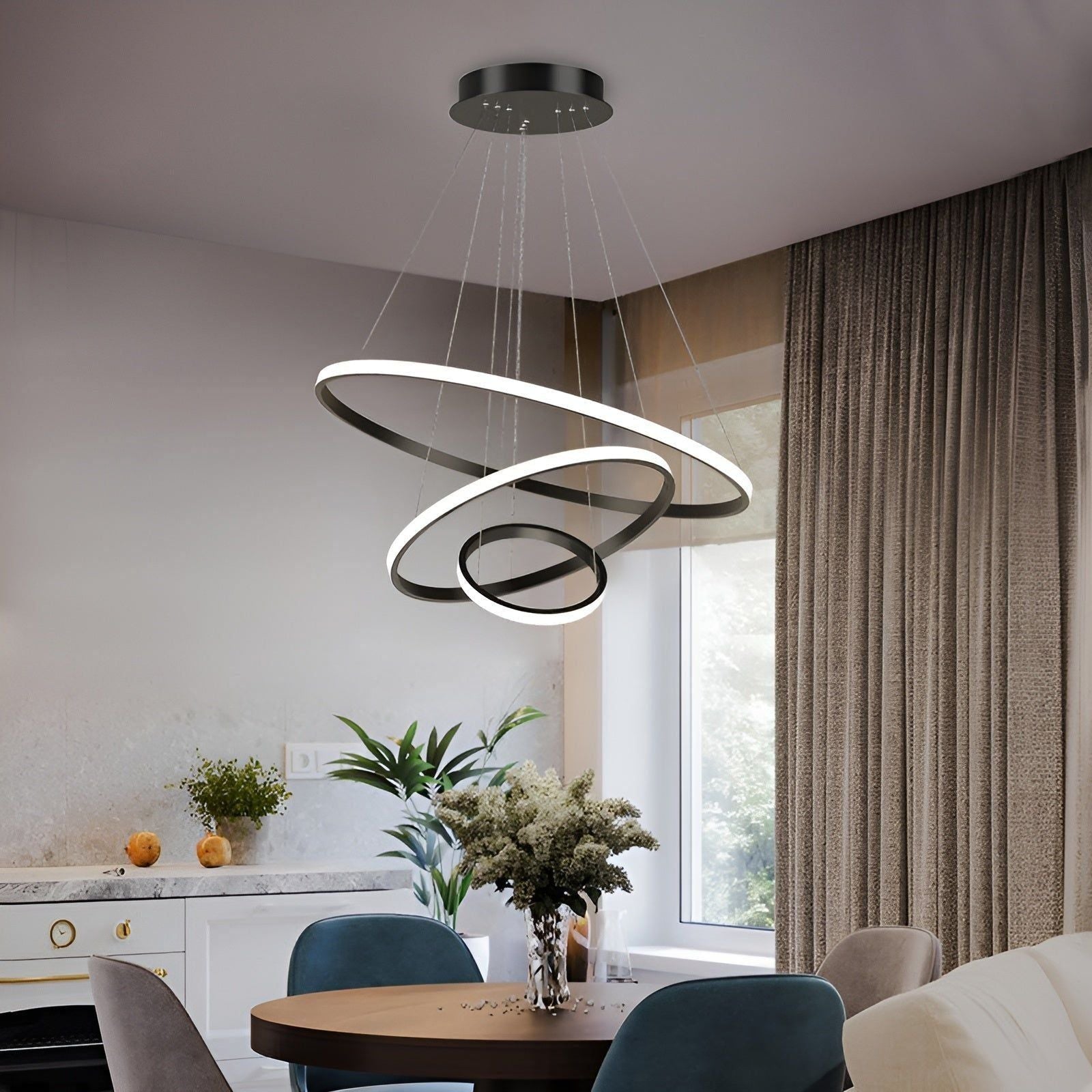 LumiSphere – LED Hanglamp met Bolvormig Design