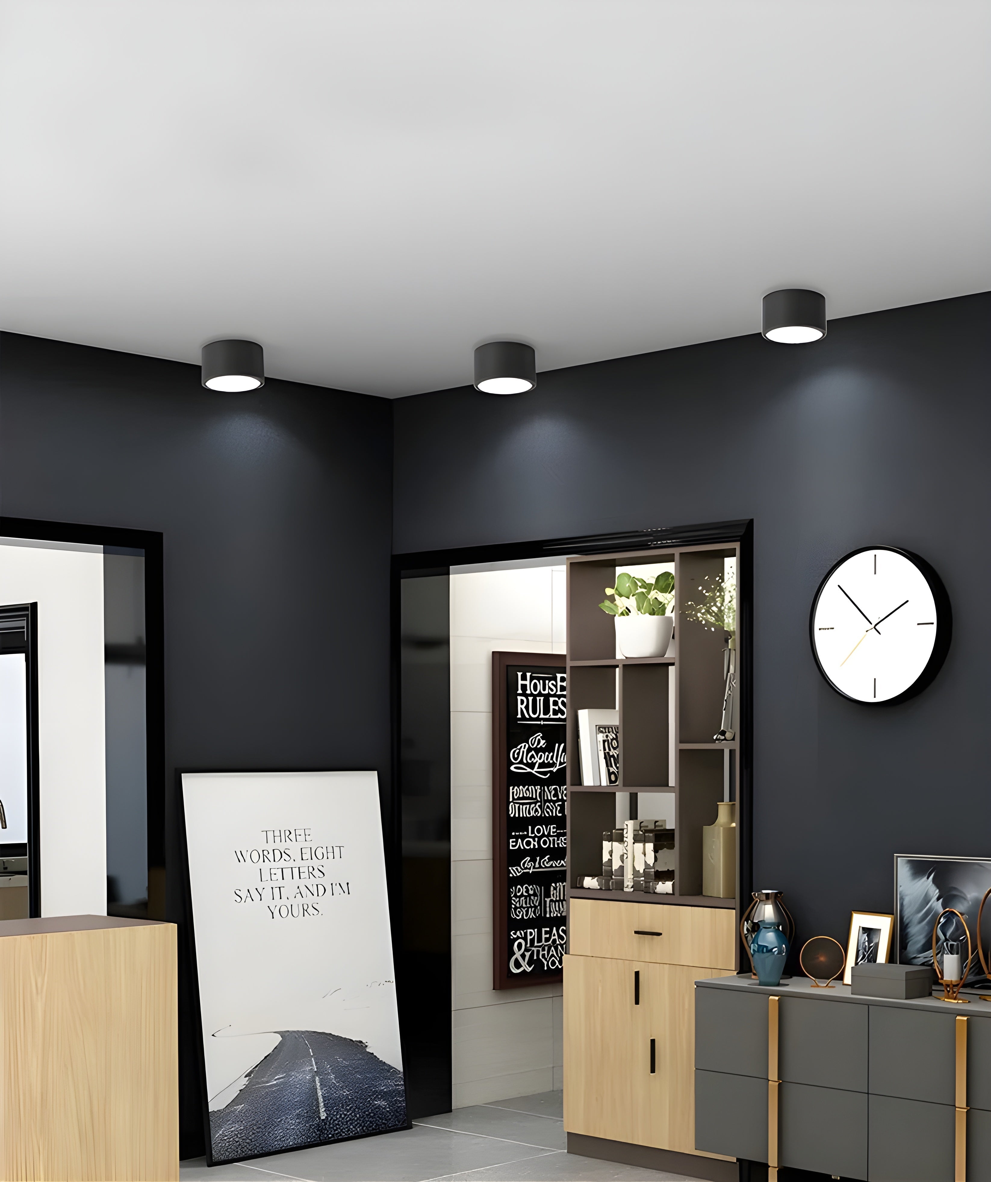 LumiCyl – Vintage LED Plafondlamp