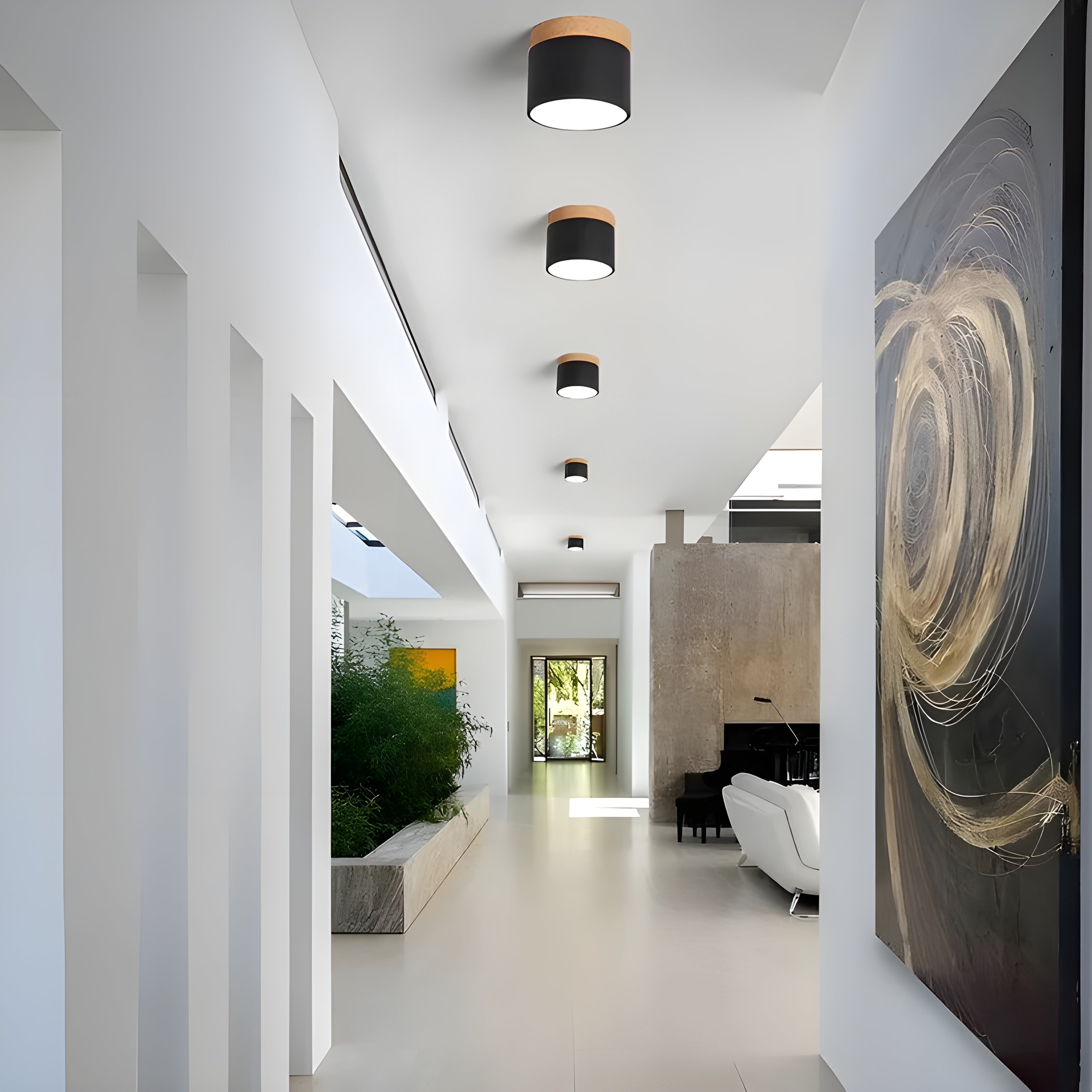 LumiCyl – Vintage LED Plafondlamp