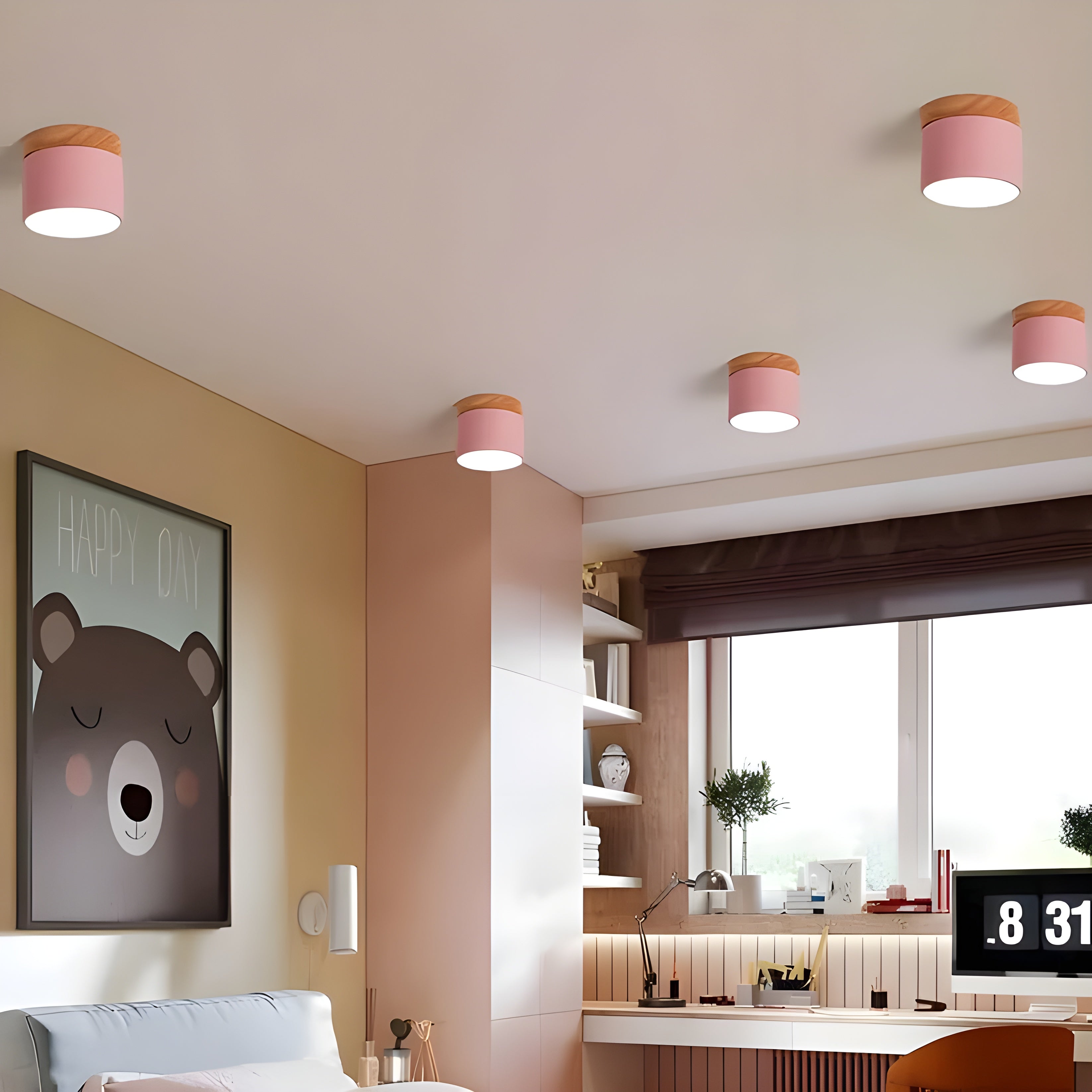 LumiCyl – Vintage LED Plafondlamp