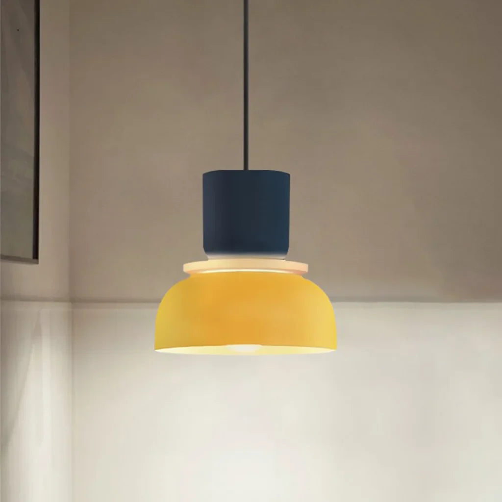 hanglamp van aluminium met een matte coating.– Bonq