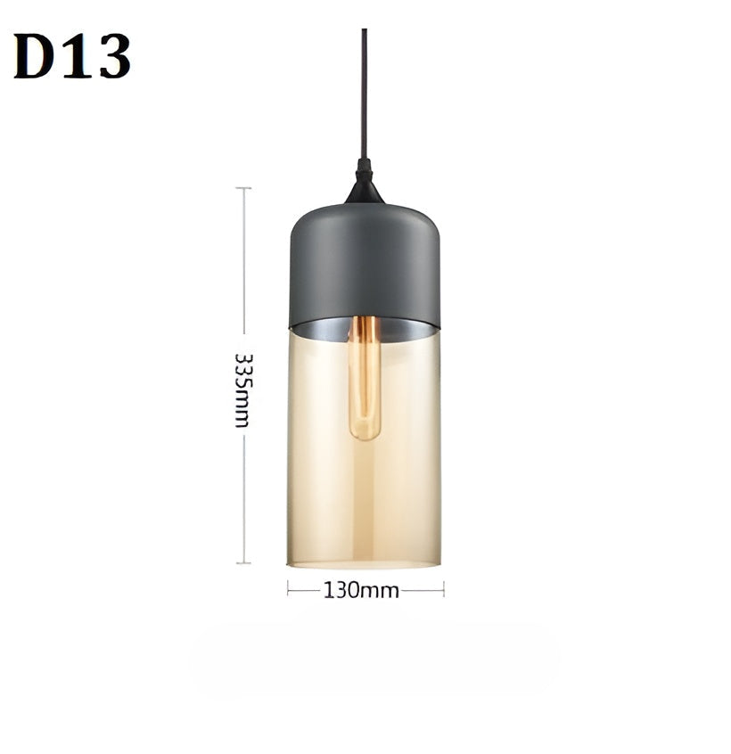 Amber Glow Hanglamp – Minimalistisch Design met Warm Karakter