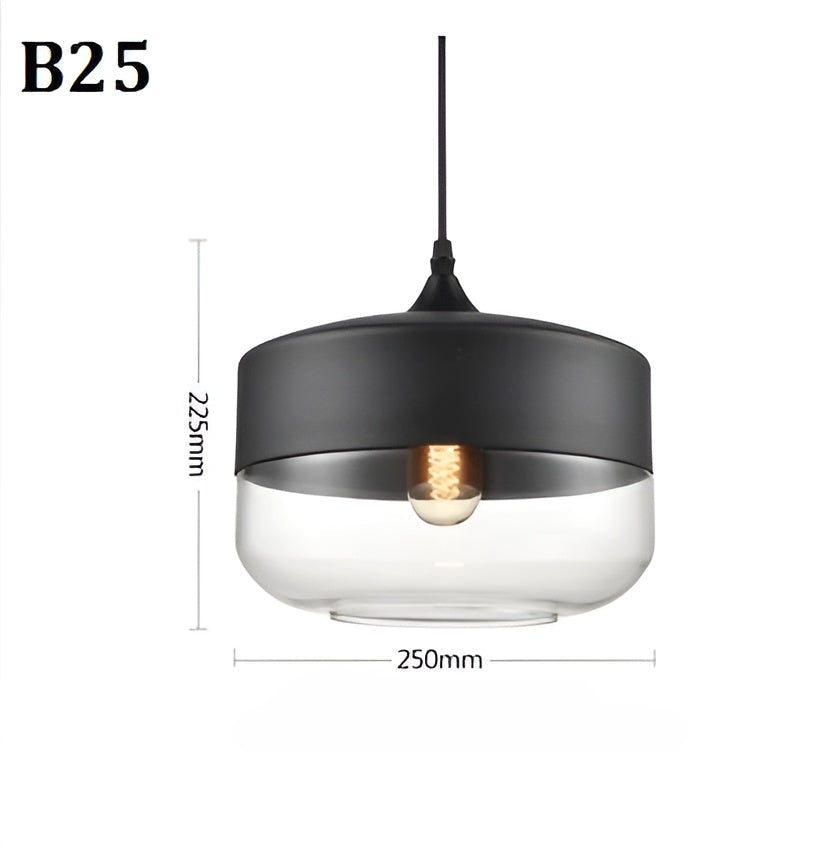 Amber Glow Hanglamp – Minimalistisch Design met Warm Karakter