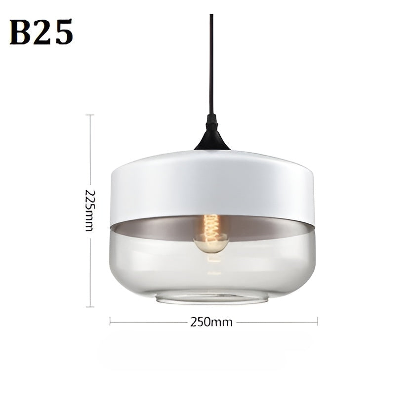 Amber Glow Hanglamp – Minimalistisch Design met Warm Karakter